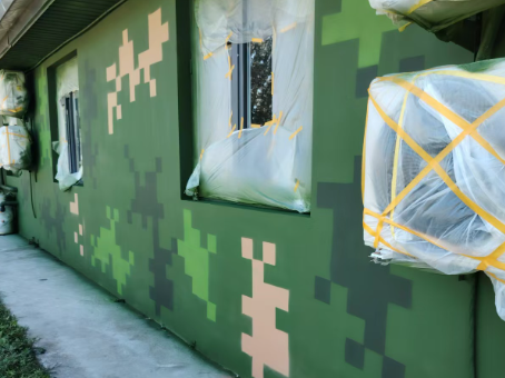 宁夏海洋 / 林地场景数码伪装